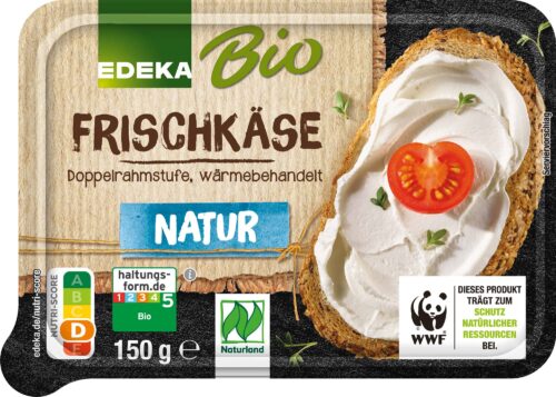 EDEKA Bio Frischkäse Natur 70% 150g