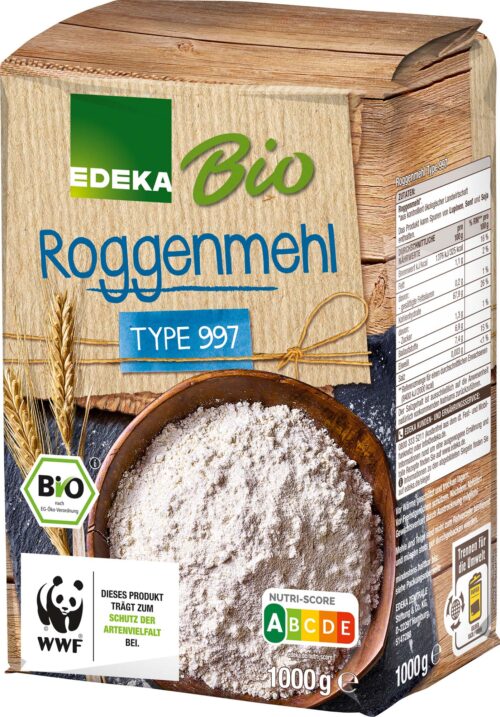 EDEKA Bio Roggenmehl Type 997 1kg