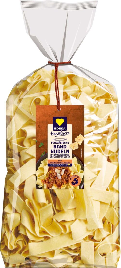 EDEKA Herzstücke Schwäbische Bandnudeln breit 500g