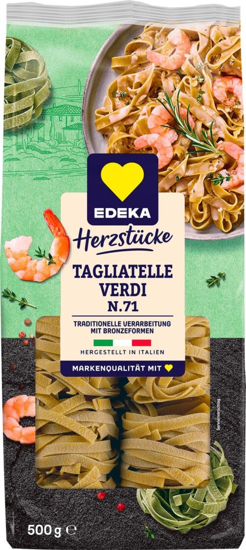EDEKA Herzstücke Tagliatelle Verdi 500g