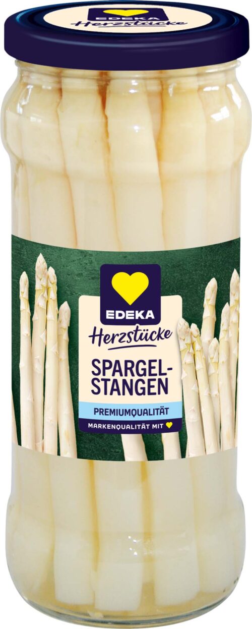 EDEKA Herzstücke Spargel-Stangen weiß geschält 530g