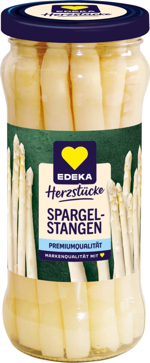 EDEKA Herzstücke Spargel-Stangen weiß geschält 330g