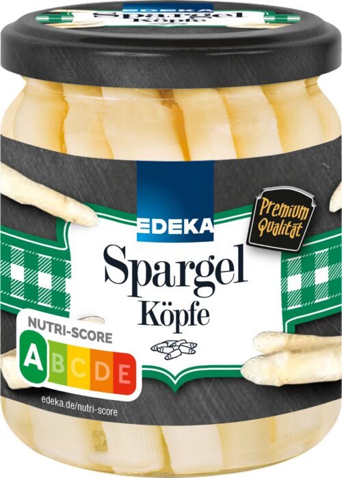 EDEKA Spargel Köpfe weiß 7cm 190g