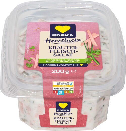 EDEKA Herzstücke Kräuterfleischsalat 200g