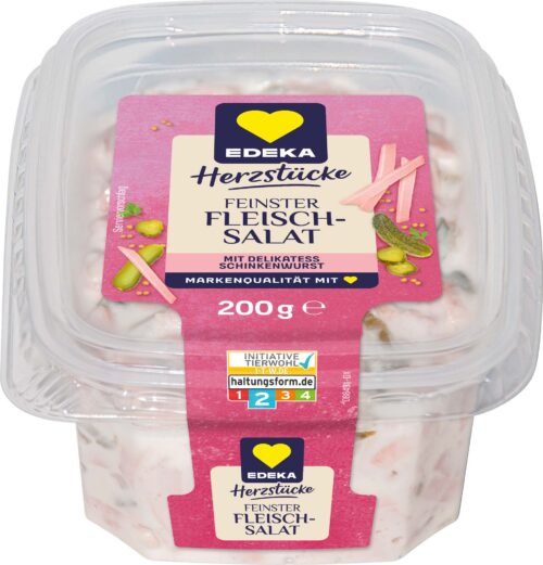 EDEKA Herzstücke Feinster Fleischsalat 200g