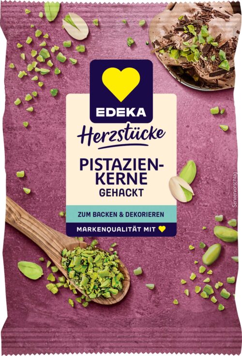 EDEKA Herzstücke Pistazien gehackt 25g