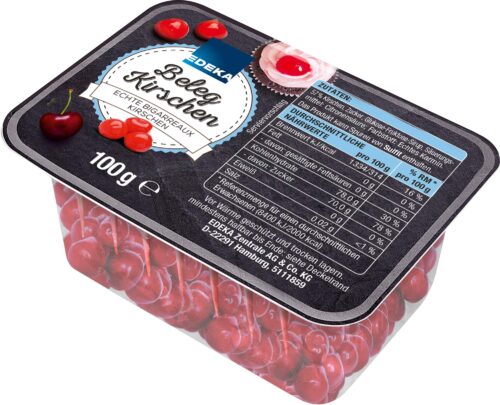 EDEKA Belege Kirschen 100g