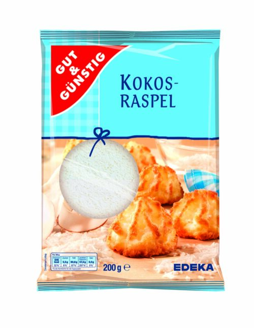 Gut & Günstig Kokosraspeln fein 200g