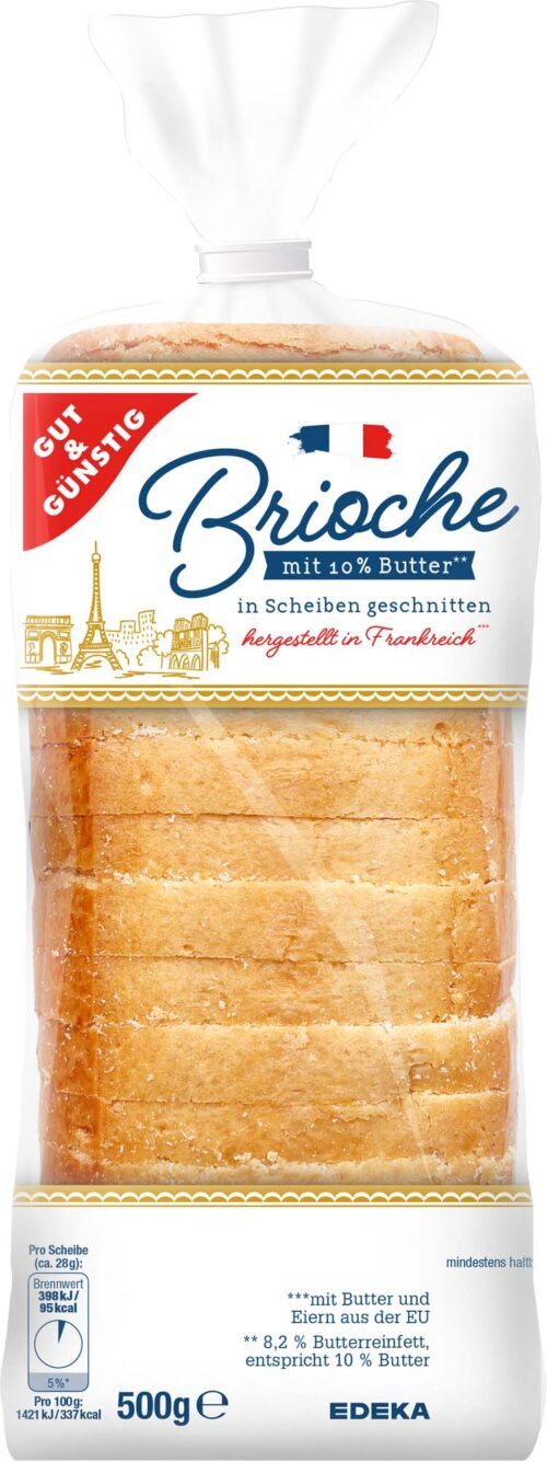 Gut & Günstig Brioche 400g