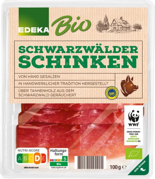 EDEKA Bio Schwarzwälder Schinken 100g