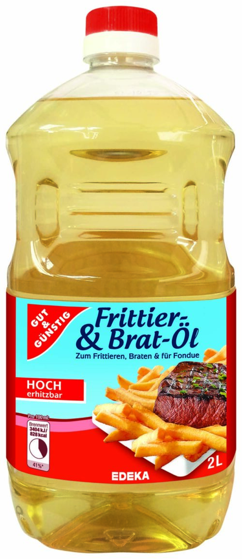 Gut & Günstig Frittier- und Bratöl 2l