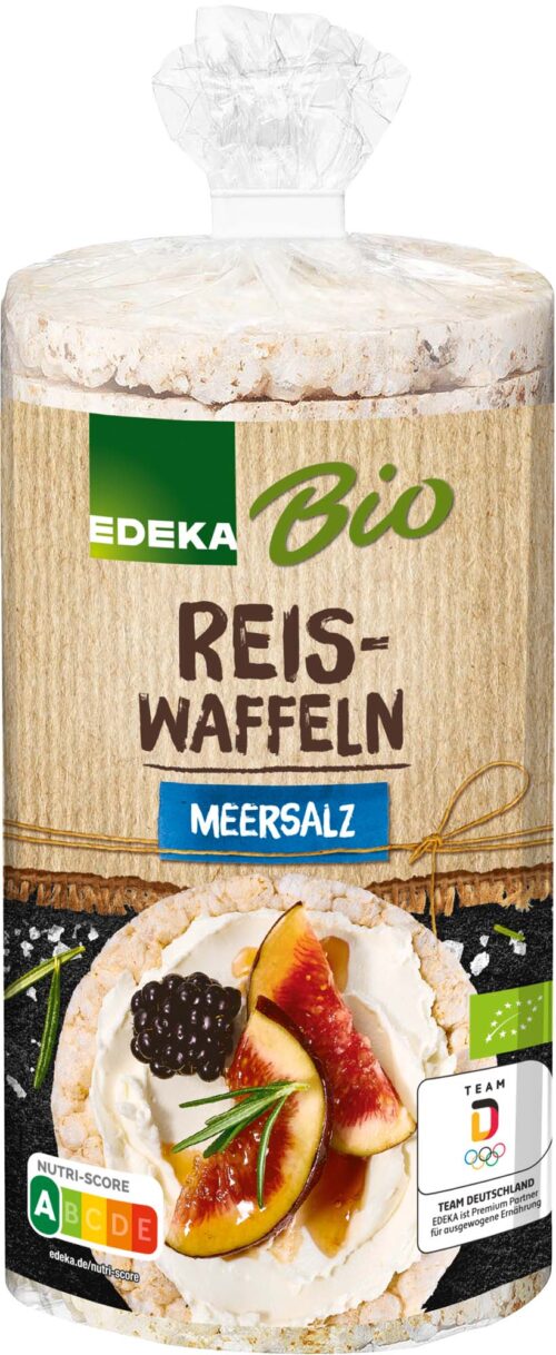 EDEKA Bio Reiswaffeln mit Meersalz 100g