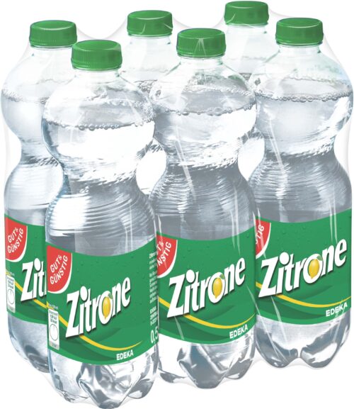 Gut & Günstig Zitronenlimonade 6x0,5l