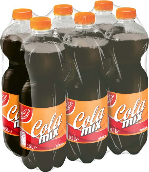 Gut & Günstig Cola Mix 6x0,5l