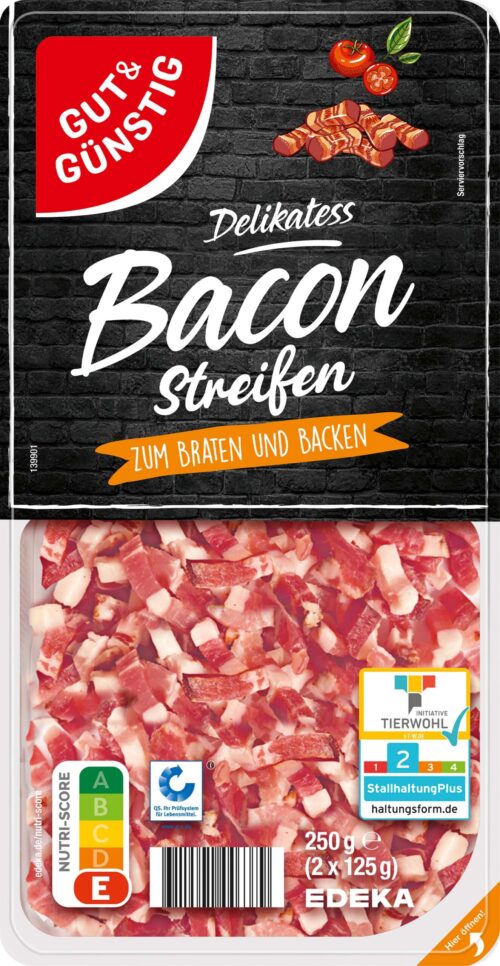 Gut & Günstig Baconstreifen 2x125g