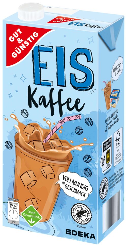 Gut & Günstig Eiskaffee 1,5% 1l