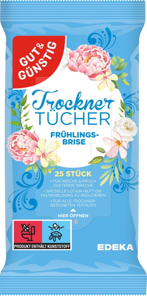 Gut & Günstig Trocknertücher 25ST