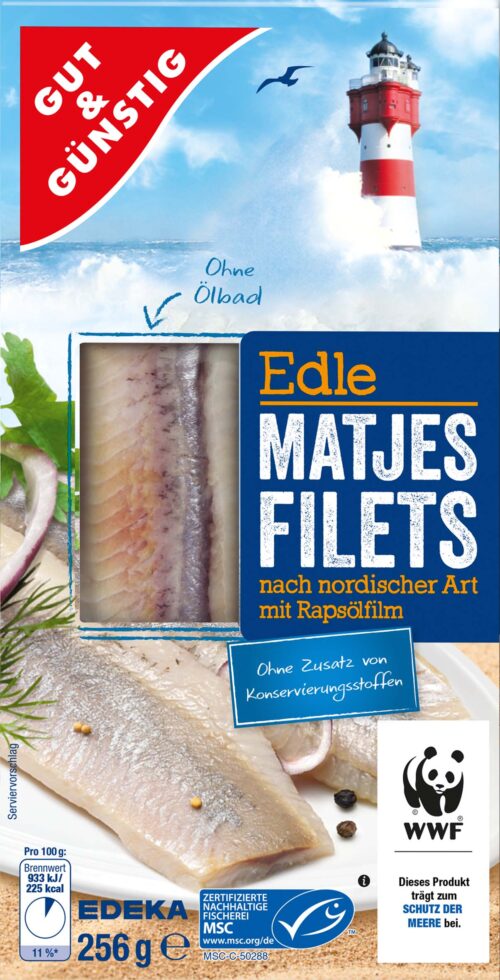 Gut & Günstig Edles Matjesfilets 256g