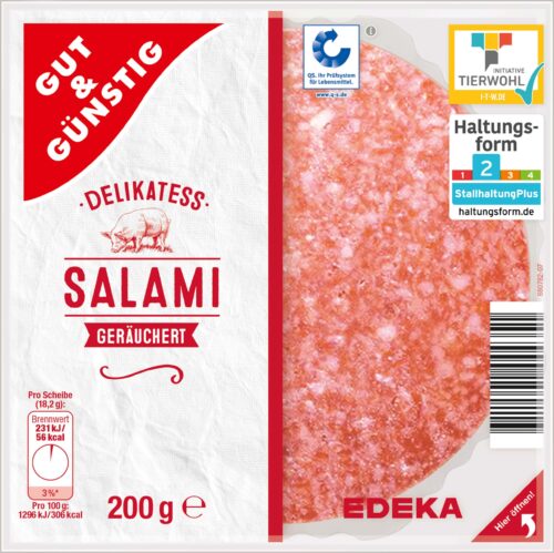 Gut & Günstig Salami 200g