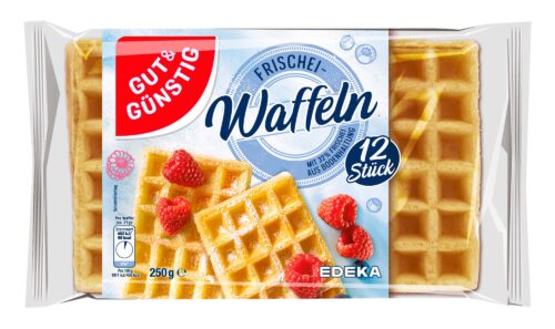 Gut & Günstig Frischei-Waffeln 250g