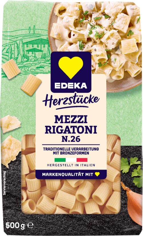EDEKA Herzstücke Mezzi Rigatoni 500g