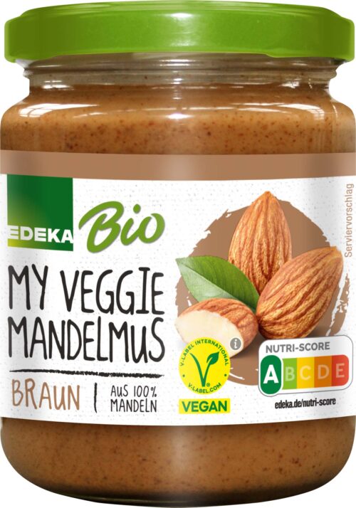 EDEKA Bio My Veggie Mandelmus braun 250g