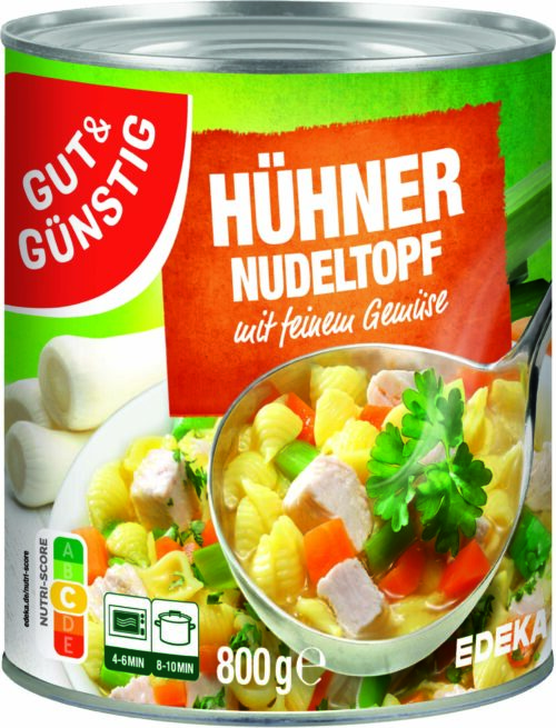 Gut & Günstig Hühnernudeleintopf 800g