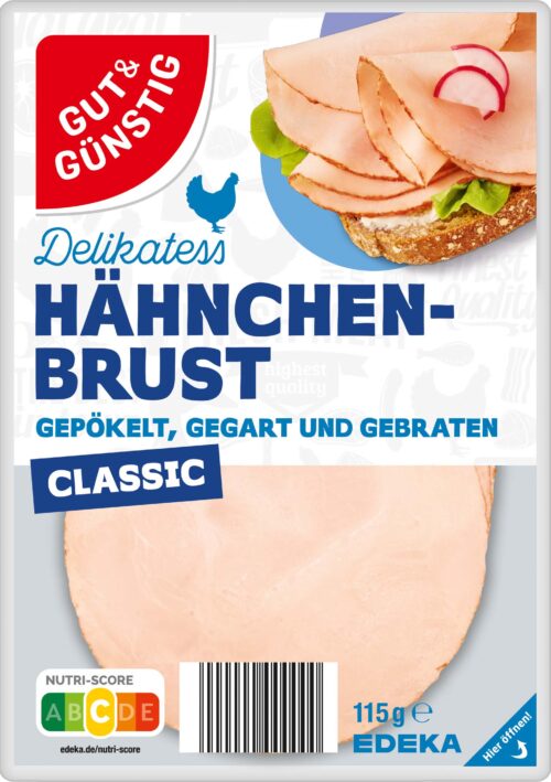 Gut & Günstig Hähnchenbrust 115g