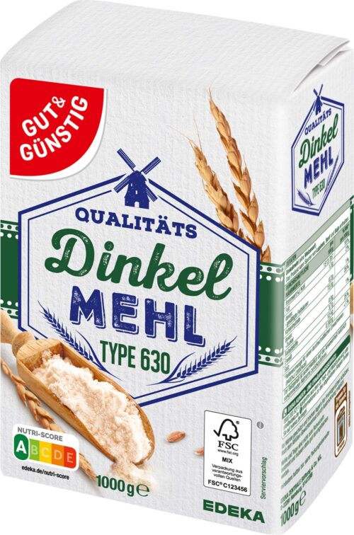 Gut & Günstig Dinkelmehl Type 630 1kg