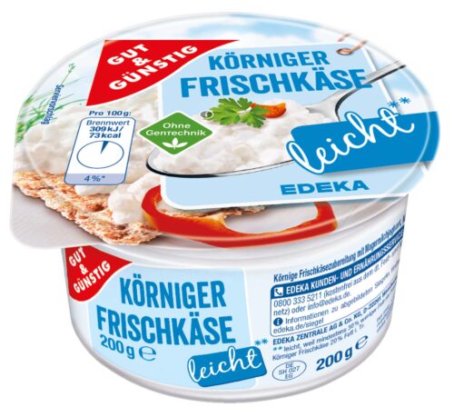 Gut & Günstig Körniger Frischkäse leicht 200g