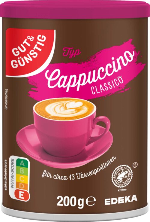 Gut & Günstig Cappuccino Classico 200g