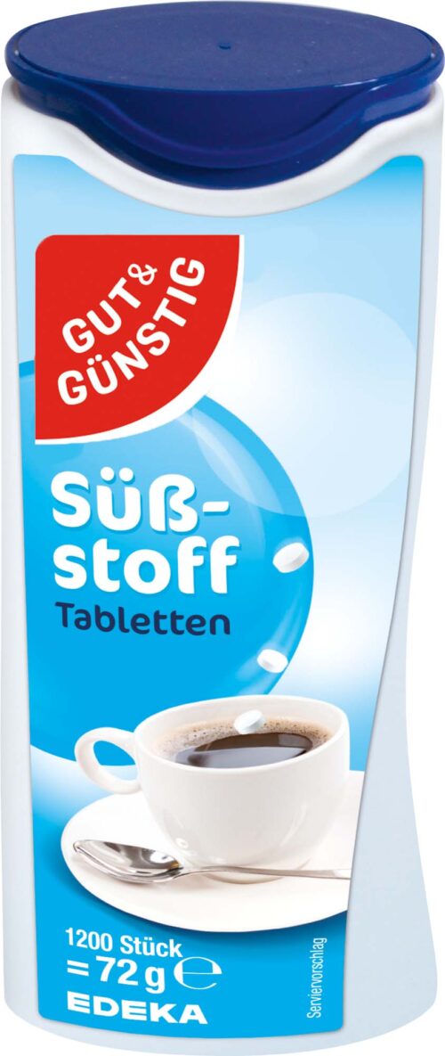 Gut & Günstig Süßstoff Tabletten 72g