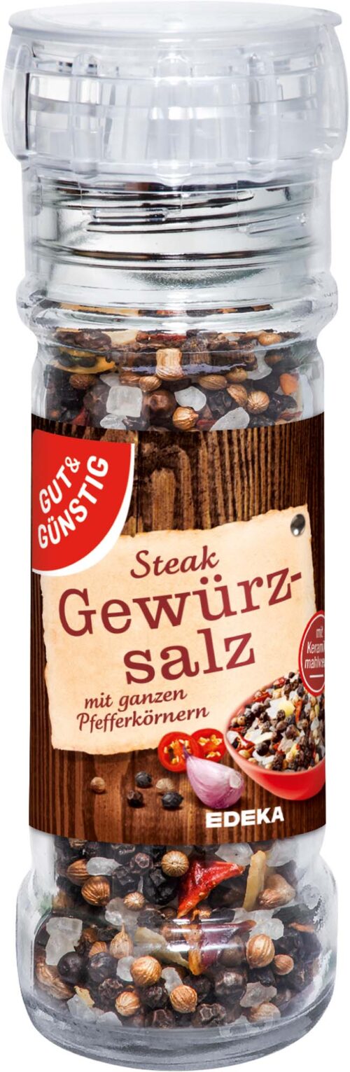 Gut & Günstig Steak Gewürzsalz 60g