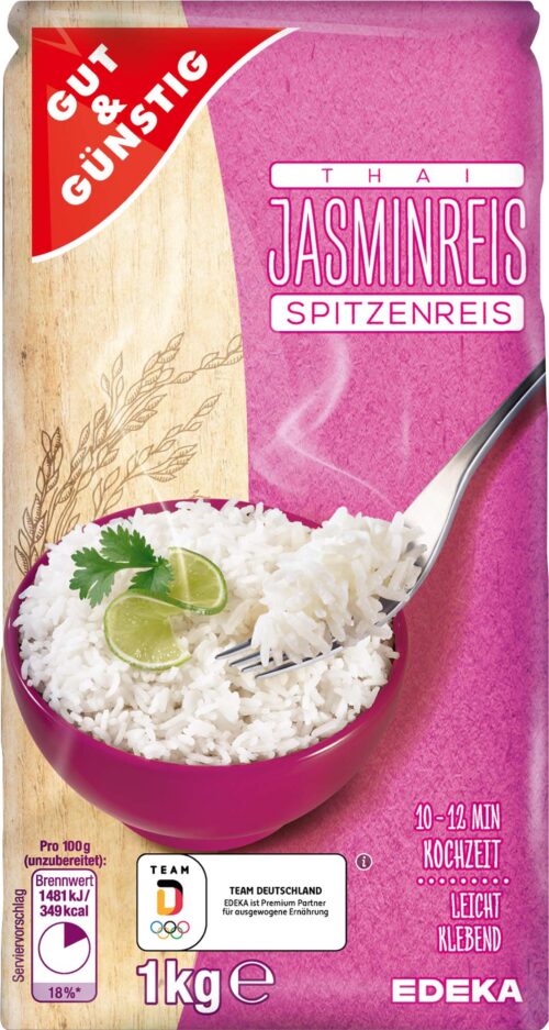 Gut & Günstig Jasmin Reis 1kg
