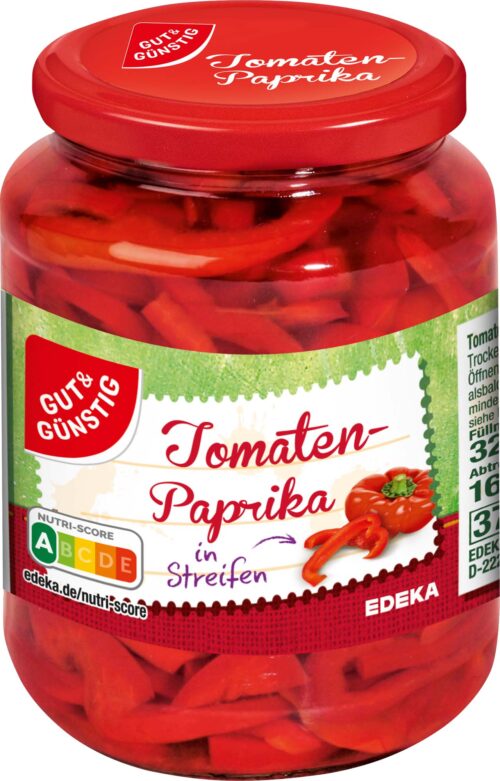 Gut & Günstig Tomatenpaprika 320g