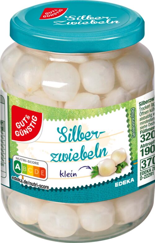 Gut & Günstig Silberzwiebeln 320g