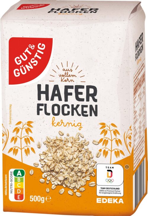 Gut & Günstig Haferflocken kernig 500g