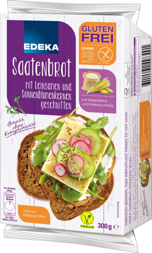 4311501498491 EDEKA Saatenbrot glutenfrei 300g