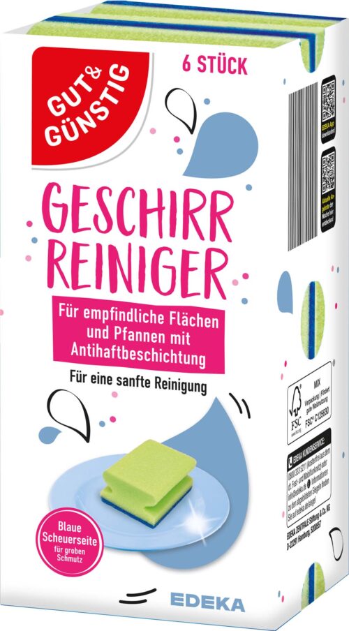 Gut & Günstig Geschirr-Reiniger 6er Pack