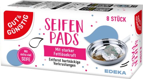 Gut & Günstig Seifenpads 8er Pack