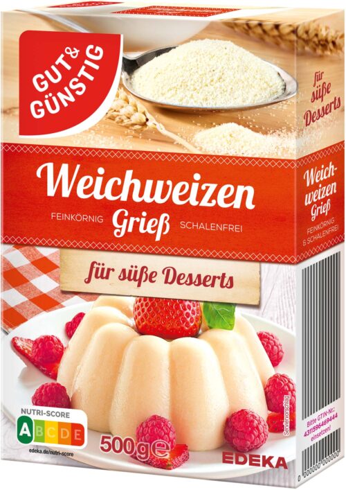 Gut & Günstig Weichweizengrieß 500g