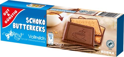 Gut & Günstig Schoko Butterkeks Vollmilch 125g