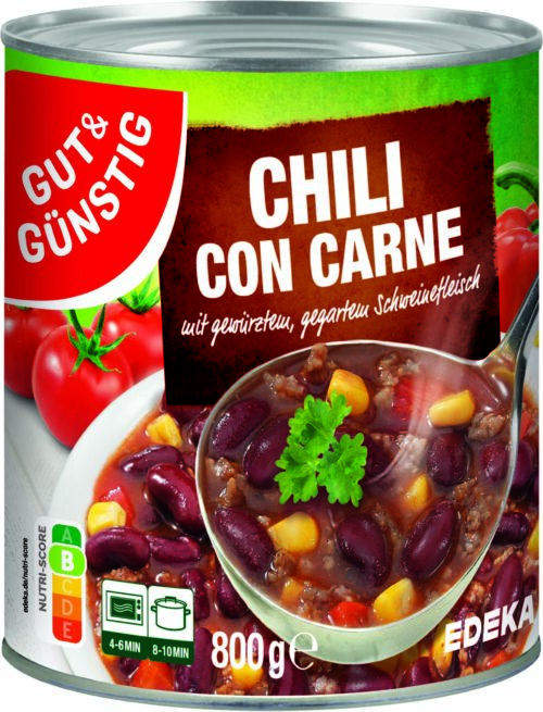 Gut & Günstig Chili con Carne 800g