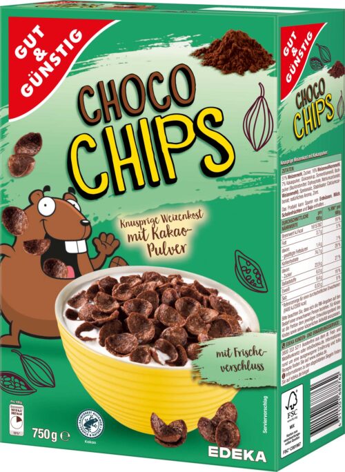 Gut & Günstig Choco Chips 750g