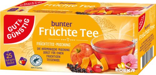 Gut & Günstig Früchtetee 25x3g
