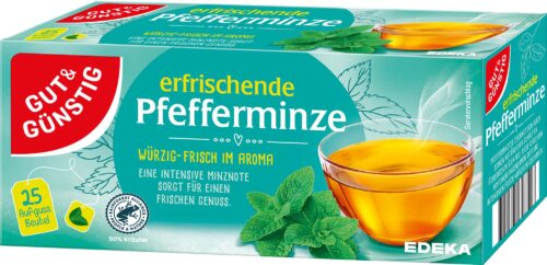 Gut & Günstig Pfefferminztee 25x2,25g