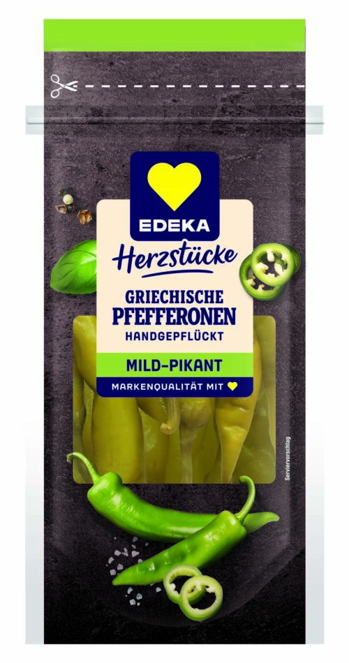 EDEKA Herzstücke Griechische Pfefferonen, mild 250g