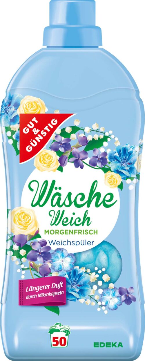 Gut & Günstig Weichspüler Morgenfrisch 50WL 1,5l