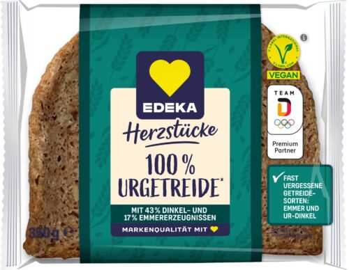 EDEKA Herzstücke Urgetreide Brot 350g