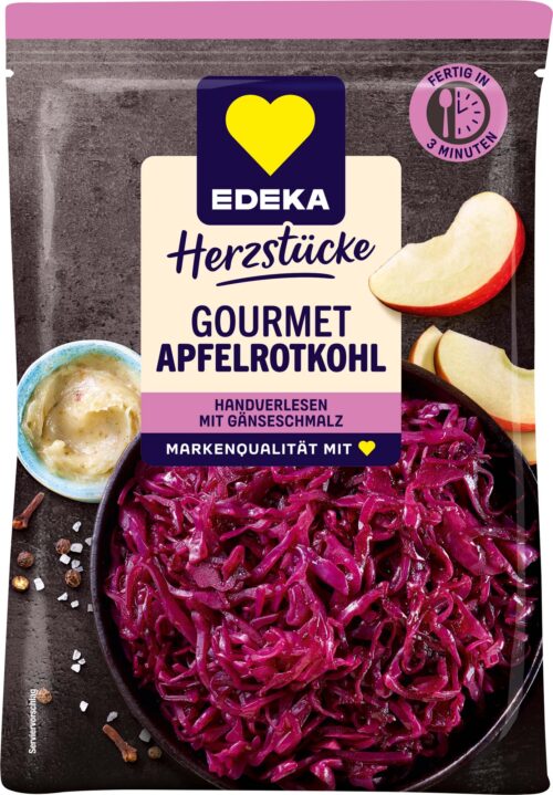 EDEKA Herzstücke Gourmet Apfelrotkohl 400g